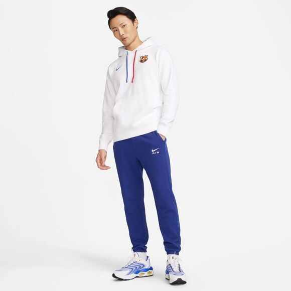 Nike FC Barcelona Club Fleece French Terry Pullover Hoodie - Picture 5 of 13